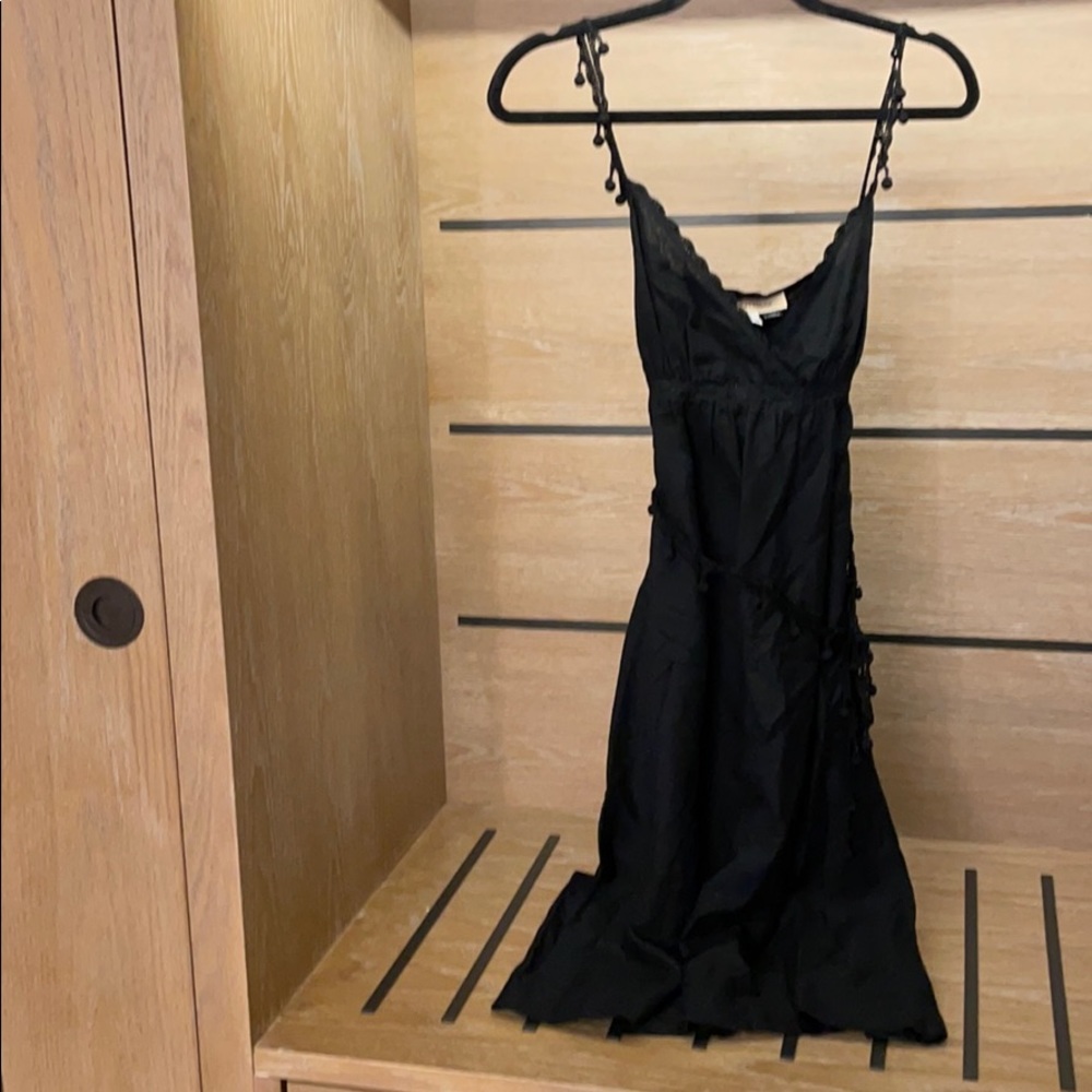 Black sun dress